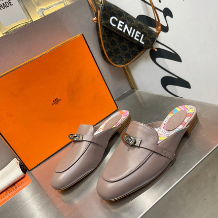 0Z MULE ASH CALFSKIN WITH PATTERN