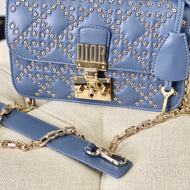 LIMITED BAG 21 IN SAPPHIRE BLUE LAMBSKIN