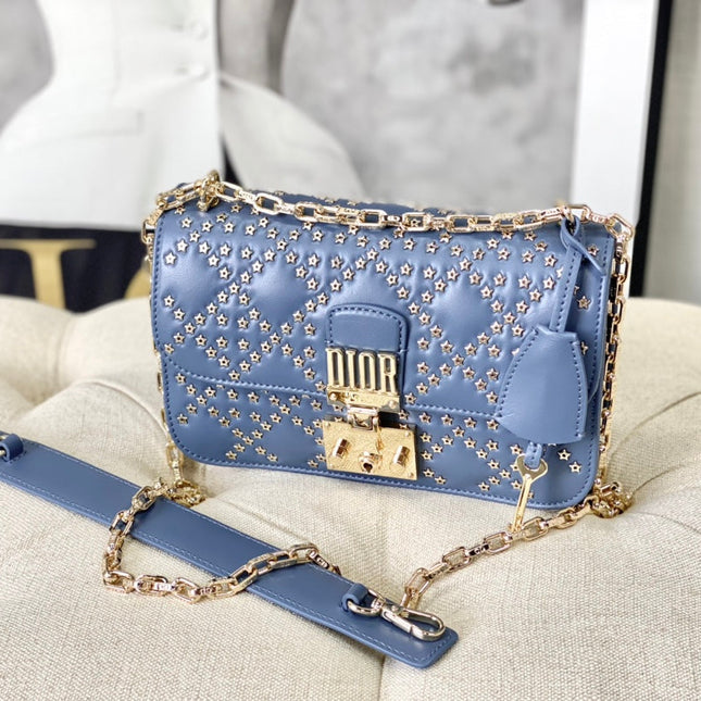 LIMITED BAG 21 IN SAPPHIRE BLUE LAMBSKIN