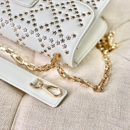 LIMITED BAG 21 IN WHITE LAMBSKIN