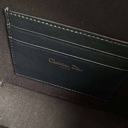 CARO 18 CAMERA BAG IN BLUE OBLIQUE JACQUARD