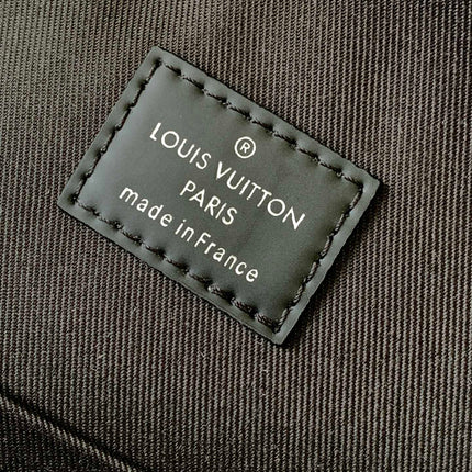 BACKPACK 40 IN BLACK MONOGRAM LAMBSKIN