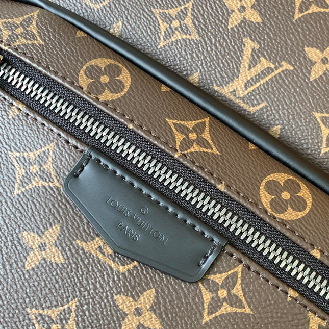BACKPACK 40 IN BROWN MONOGRAM LAMBSKIN