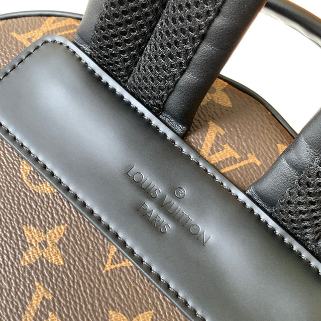BACKPACK 40 IN BROWN MONOGRAM LAMBSKIN