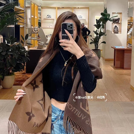 LV SCARF 180 CM IN CASHMERE 692999