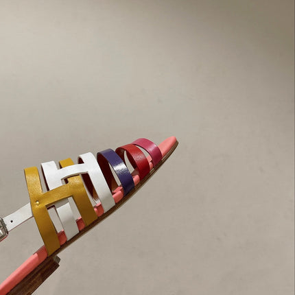 EPHESE SANDAL MULTI-COLOR CALFSKIN