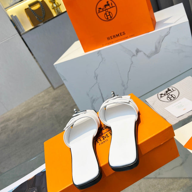 Giulia Sandal White Calfskin