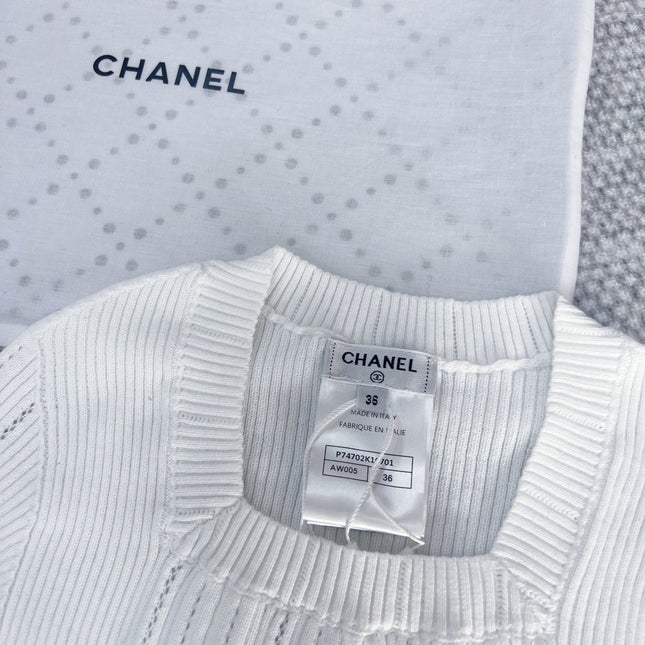 CHANEL KNIT TOP STYLE 23
