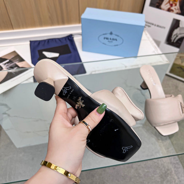 PRA SOFT PADDED NAPPA SANDALS 60 CHAMPAGNE LAMBSKIN