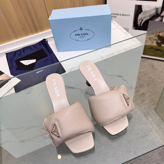 PRA SOFT PADDED NAPPA SANDALS 60 CHAMPAGNE LAMBSKIN