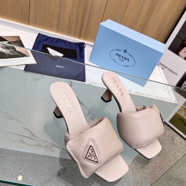 PRA SOFT PADDED NAPPA SANDALS 60 CHAMPAGNE LAMBSKIN