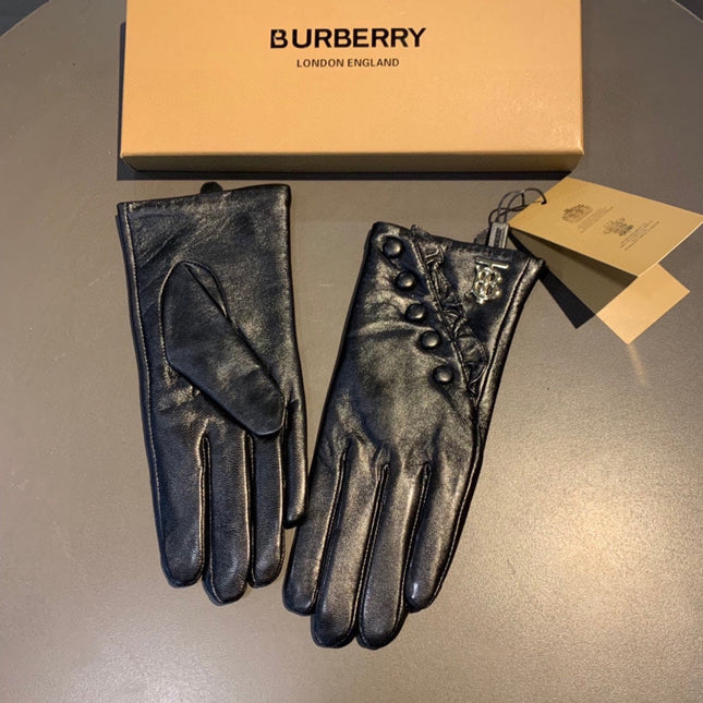 GLOVES IN BLACK LAMBSKIN 753286