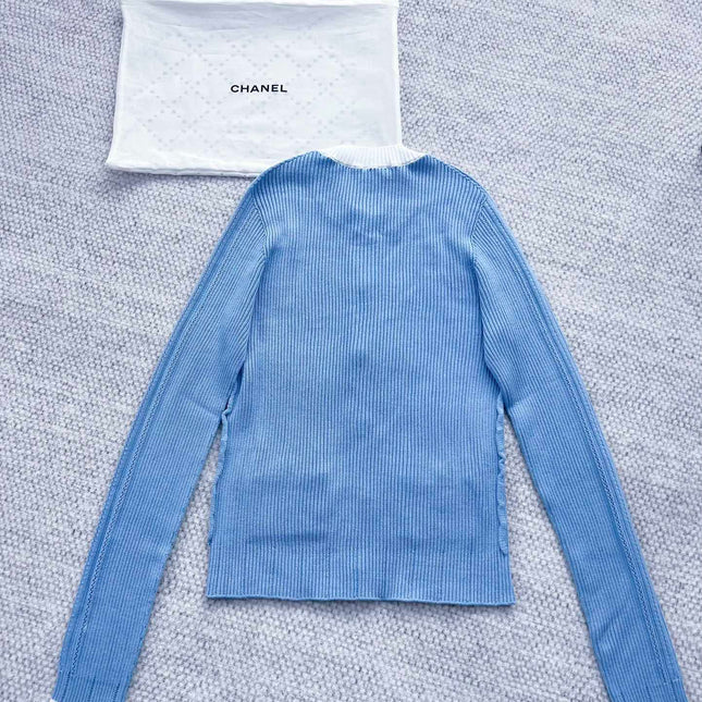 CHANEL LONG-SLEEVE SWEATER STYLE 25