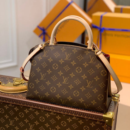 PETIS PALAIS 29 BROWN MONOGRAM CANVAS