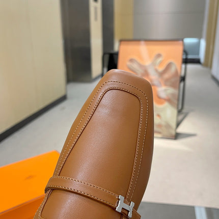 GROUPIE MULE TAWNY LAMBSKIN