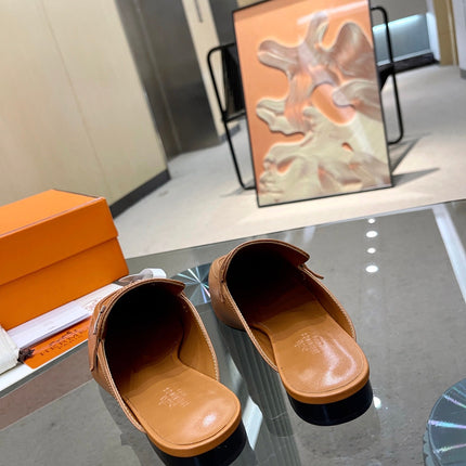 GROUPIE MULE TAWNY LAMBSKIN