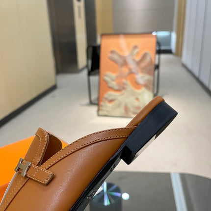 GROUPIE MULE TAWNY LAMBSKIN