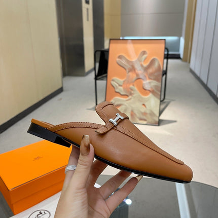 GROUPIE MULE TAWNY LAMBSKIN