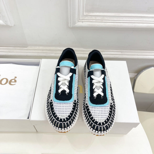 NAMA SNEAKER IN BLACK MIX COLORFUL SPECIAL FABRIC