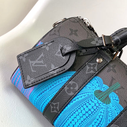 KEEPALL BANDOULIÈRE 21 IN MULTICOLOR CALFSKIN