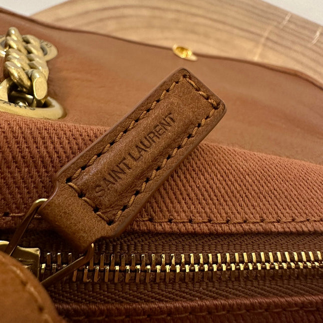 NIKI MEDIUM 26 LAMBSKIN CINNAMON BROWN