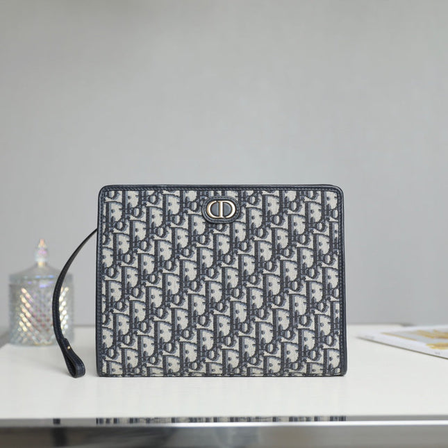 BOOK TOTE 26 IN BLACK OBLIQUE JACQUARD