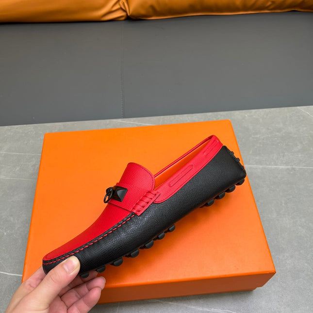 HM IRVING LOAFER ROSE CALFSKIN