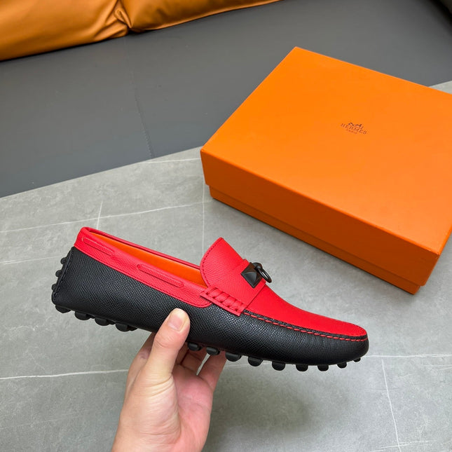 HM IRVING LOAFER ROSE CALFSKIN