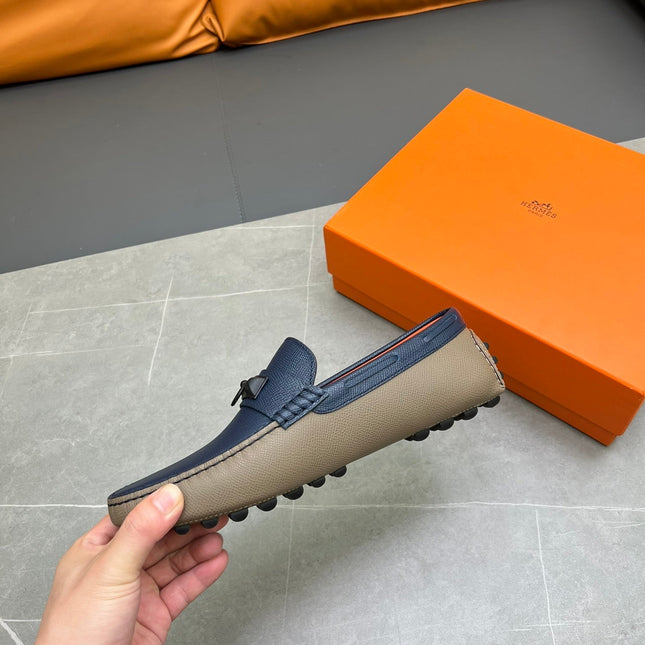 HM IRVING LOAFER NAVY CALFSKIN