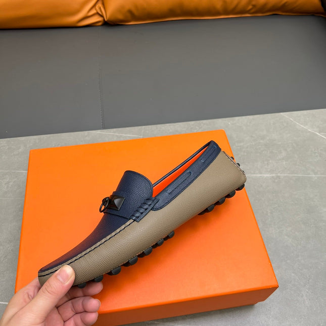 HM IRVING LOAFER NAVY CALFSKIN