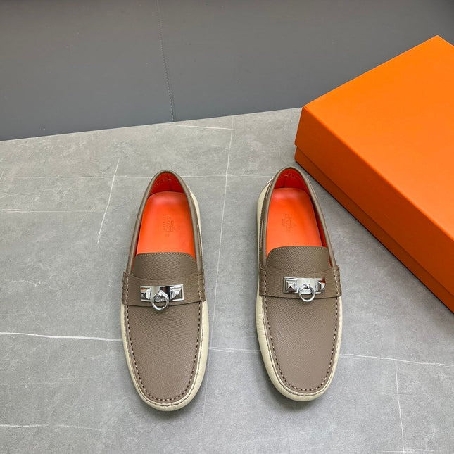 HM IRVING LOAFER ASH CALFSKIN