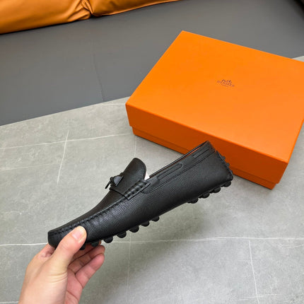 HM IRVING LOAFER BLACK CALFSKIN