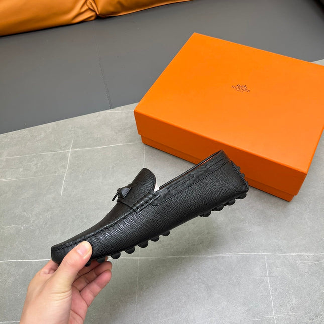 HM IRVING LOAFER BLACK CALFSKIN