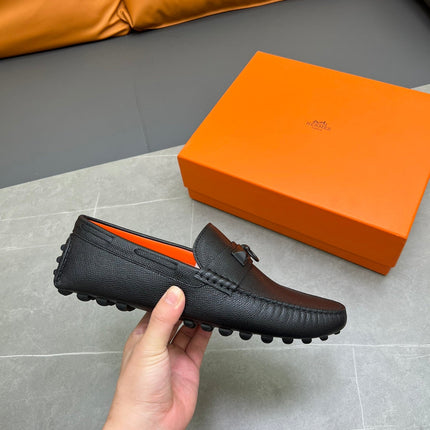 HM IRVING LOAFER BLACK CALFSKIN
