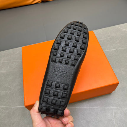 HM IRVING LOAFER BLACK CALFSKIN