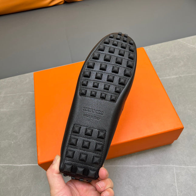 HM IRVING LOAFER BLACK CALFSKIN
