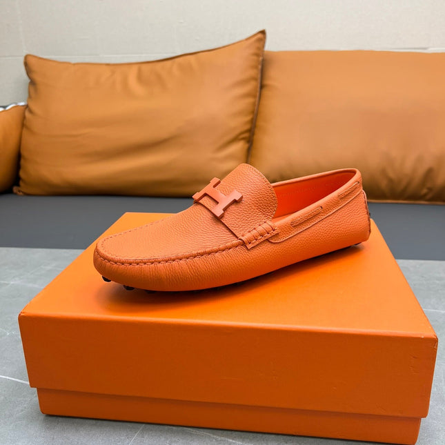 HM H-LOGO LOAFER TIGER CALFSKIN