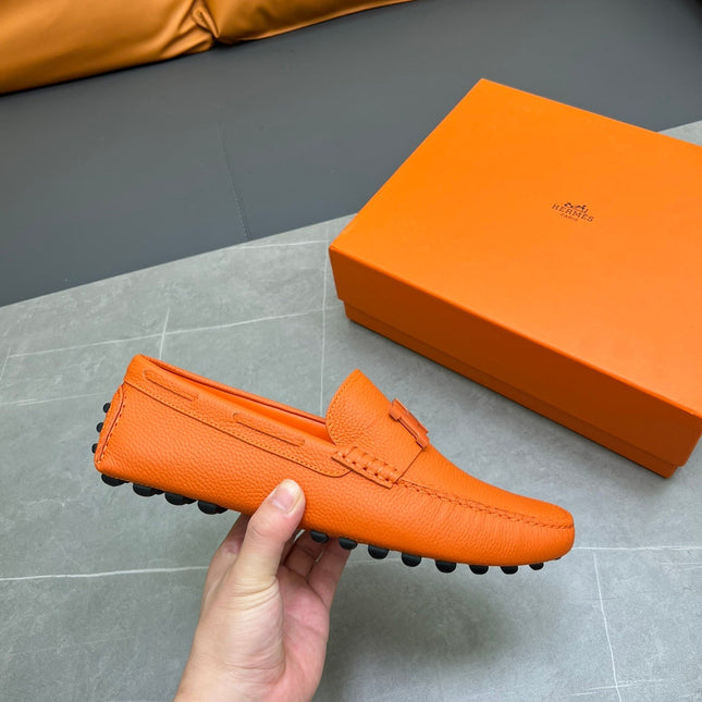 HM H-LOGO LOAFER TIGER CALFSKIN