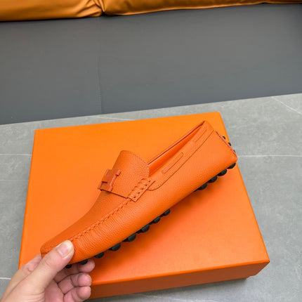 HM H-LOGO LOAFER TIGER CALFSKIN