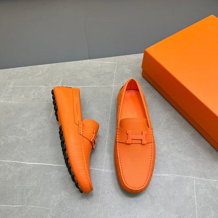 HM H-LOGO LOAFER TIGER CALFSKIN