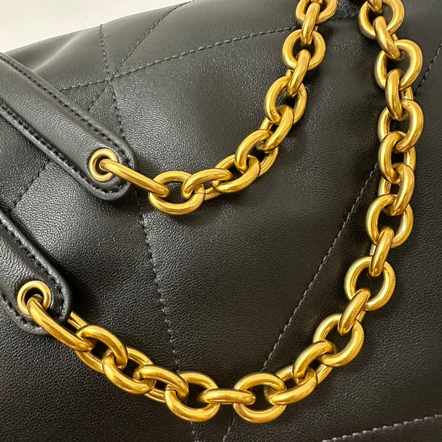 JAMIE 43 LARGE LAMBSKIN BLACK