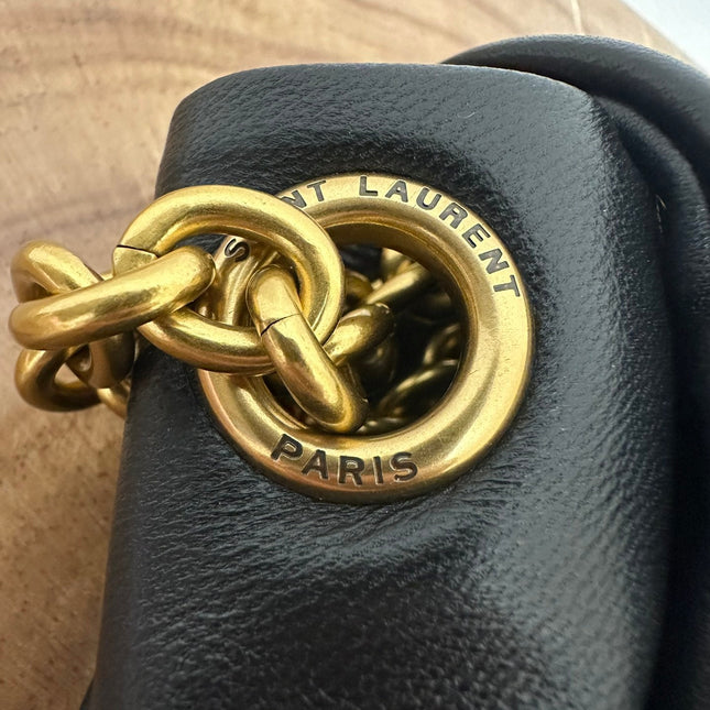 JAMIE 43 LARGE LAMBSKIN BLACK