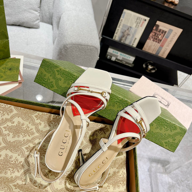 HIGH HEEL 65MM IN WHITE CALFSKIN WITH RED HEART