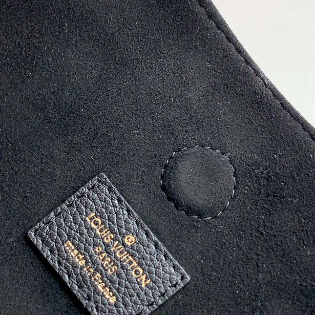 LV 25S OPÉRA MEDIUM BAG 26 IN BROWN AND BLACK MONOGRAM CALFSKIN GOLD HARDWARE