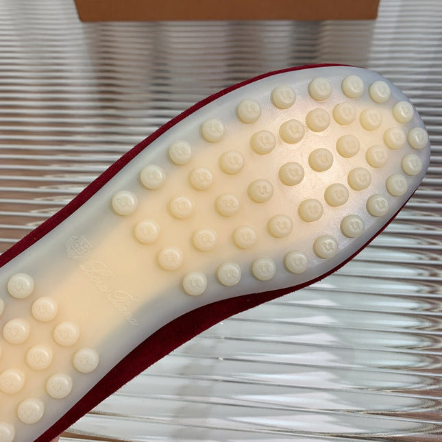 LP DOT SOLE WALK LOAFERS JAM SUEDE