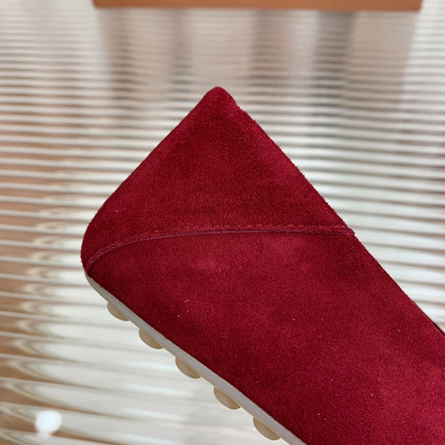 LP DOT SOLE WALK LOAFERS JAM SUEDE