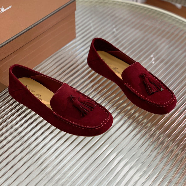 LP DOT SOLE WALK LOAFERS JAM SUEDE