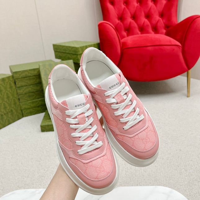 GG TRAINER LIGHT PINK CALFSKIN