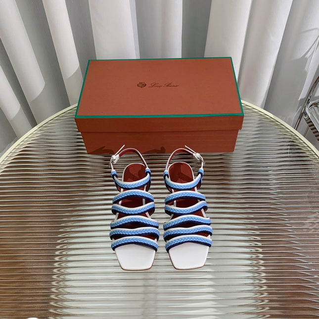 LP SPRIGHTLY CHARMS SANDAL SKY CALFSKIN