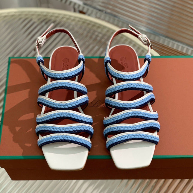 LP SPRIGHTLY CHARMS SANDAL SKY CALFSKIN